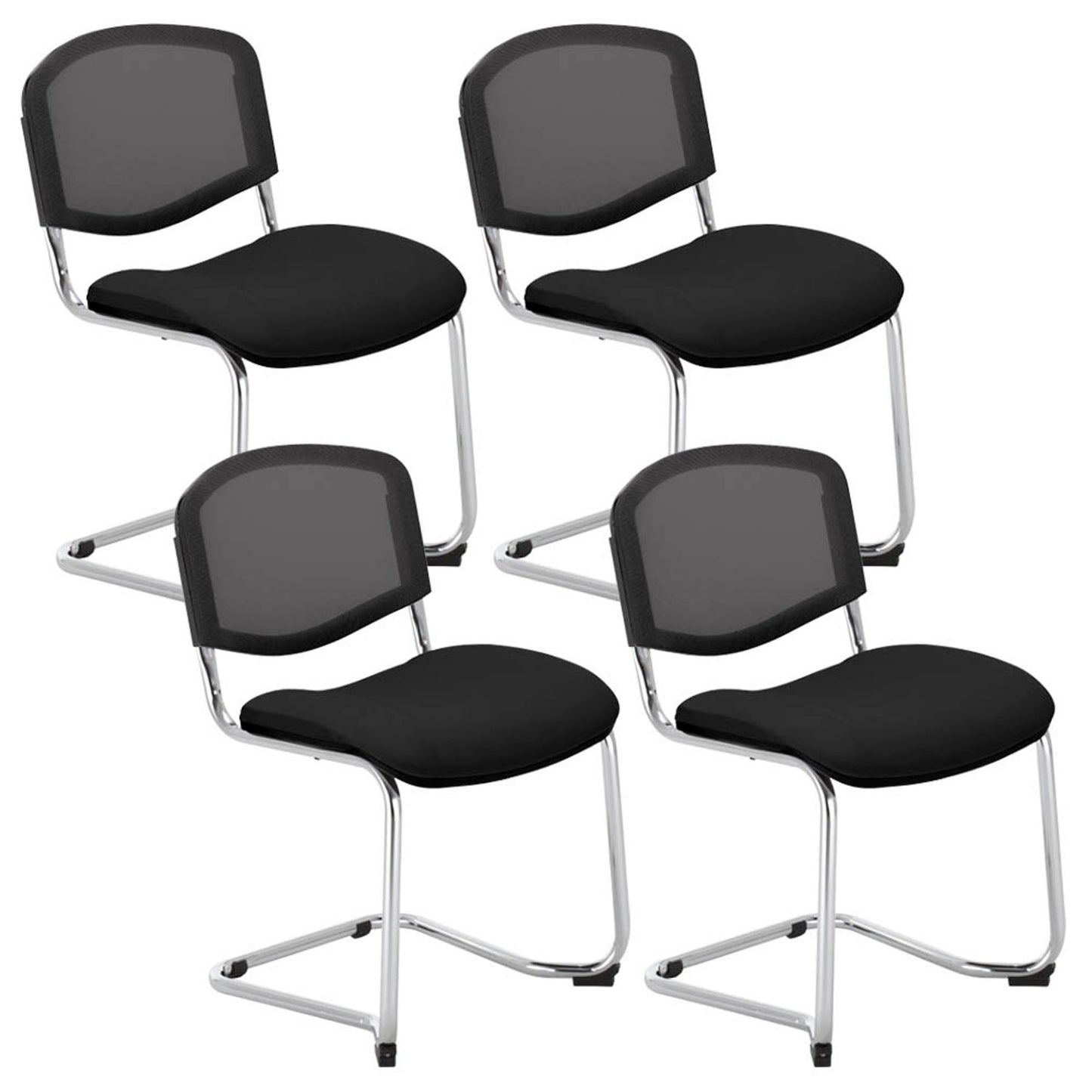 4 Nowy Styl Besucherstühle Iso Ergo Mesh