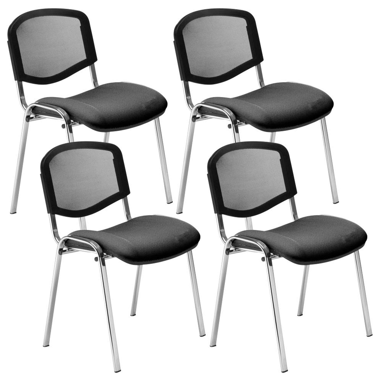 4 Nowy Styl Besucherstühle Iso Ergo Mesh