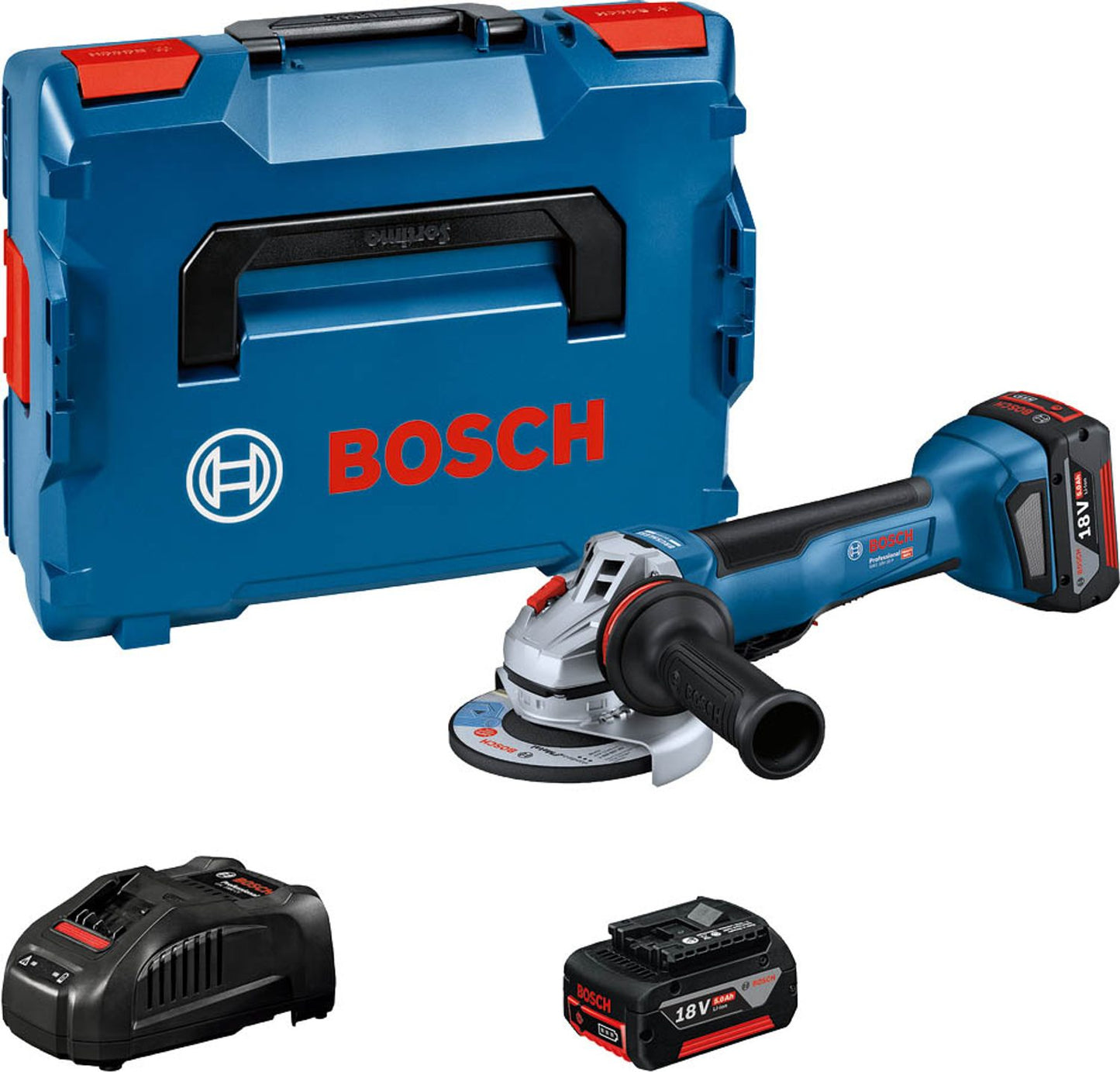 BOSCH Professional GWS 18V-10 P Akku-Winkelschleifer 18,0 V, mit Prämie nach Registrierung