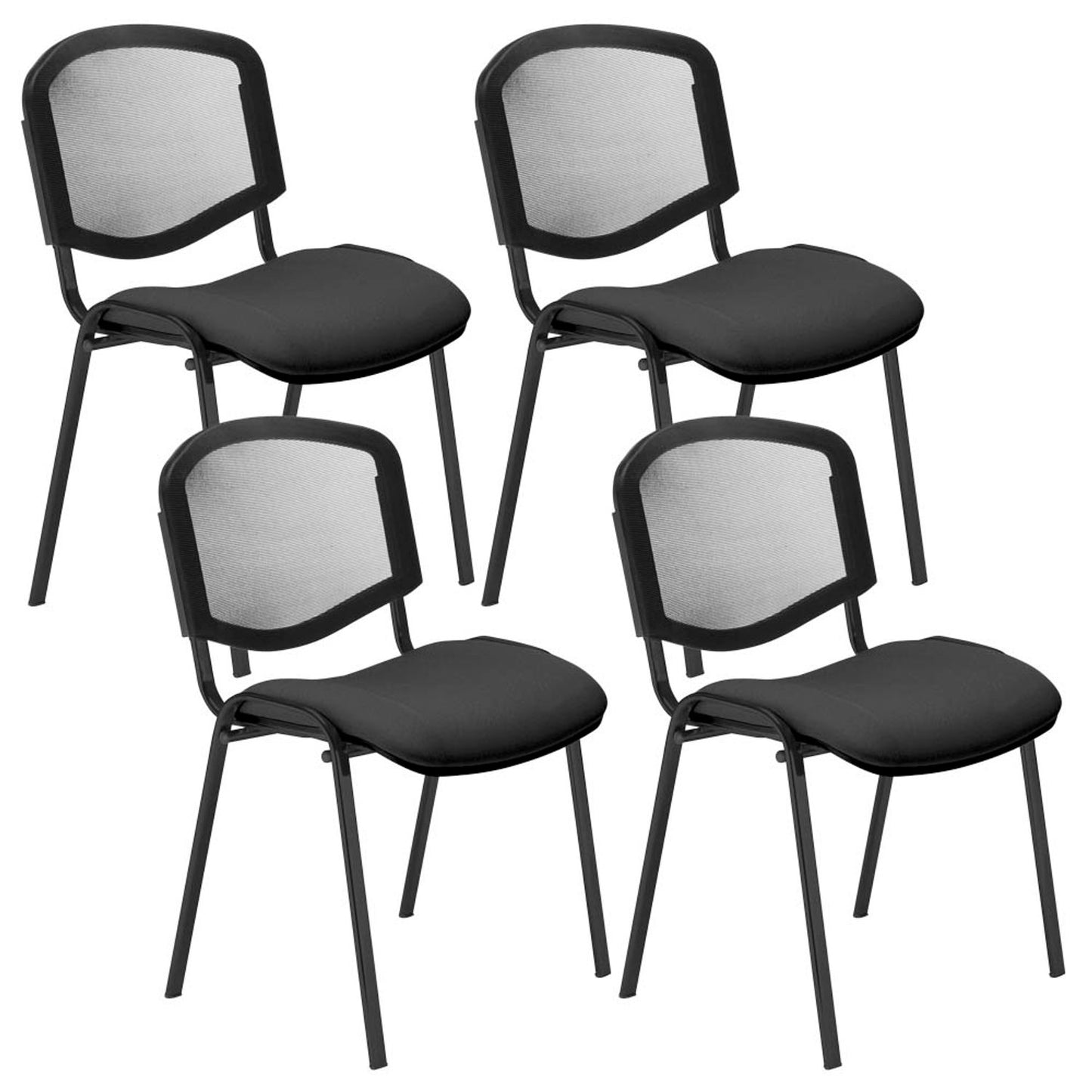 4 Nowy Styl Besucherstühle Iso Ergo Mesh
