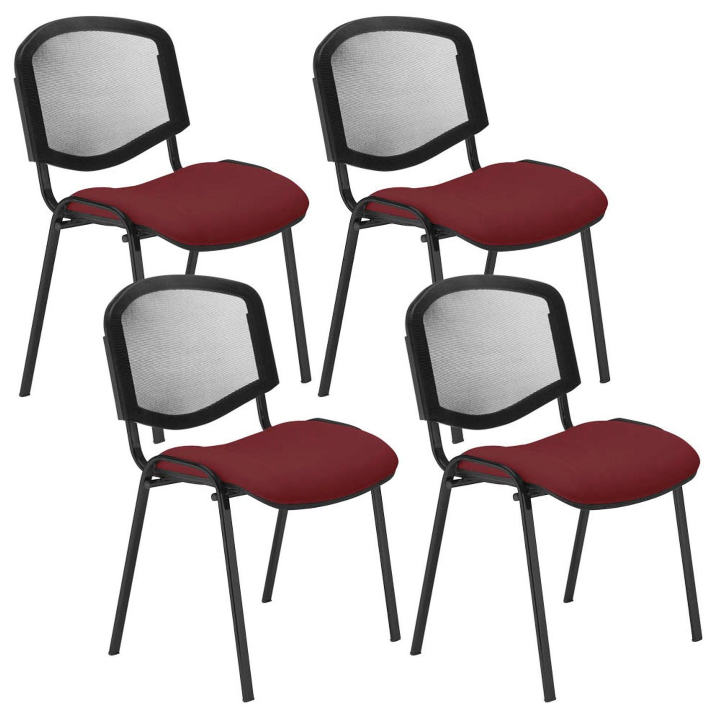 4 Nowy Styl Besucherstühle Iso Ergo Mesh