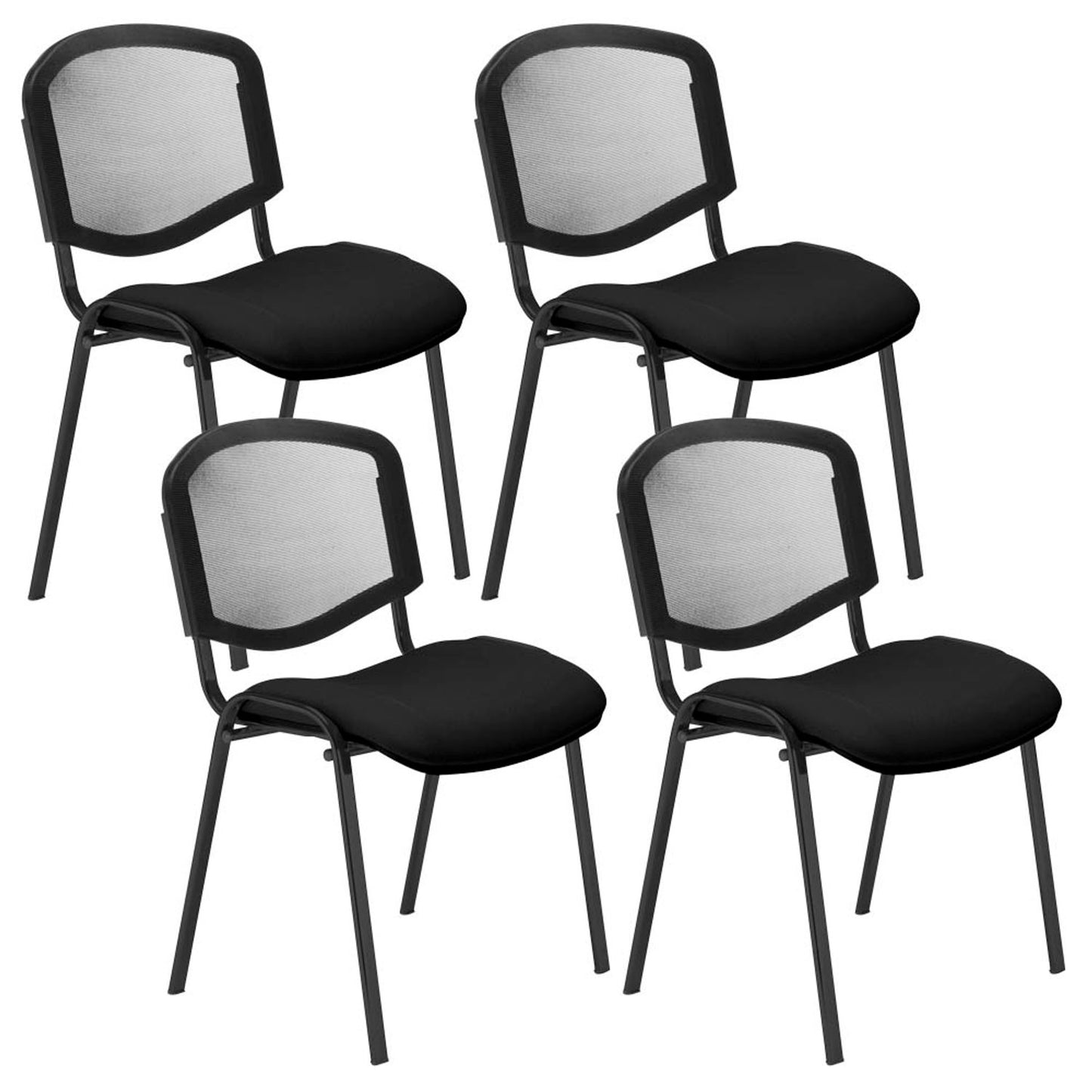 4 Nowy Styl Besucherstühle Iso Ergo Mesh