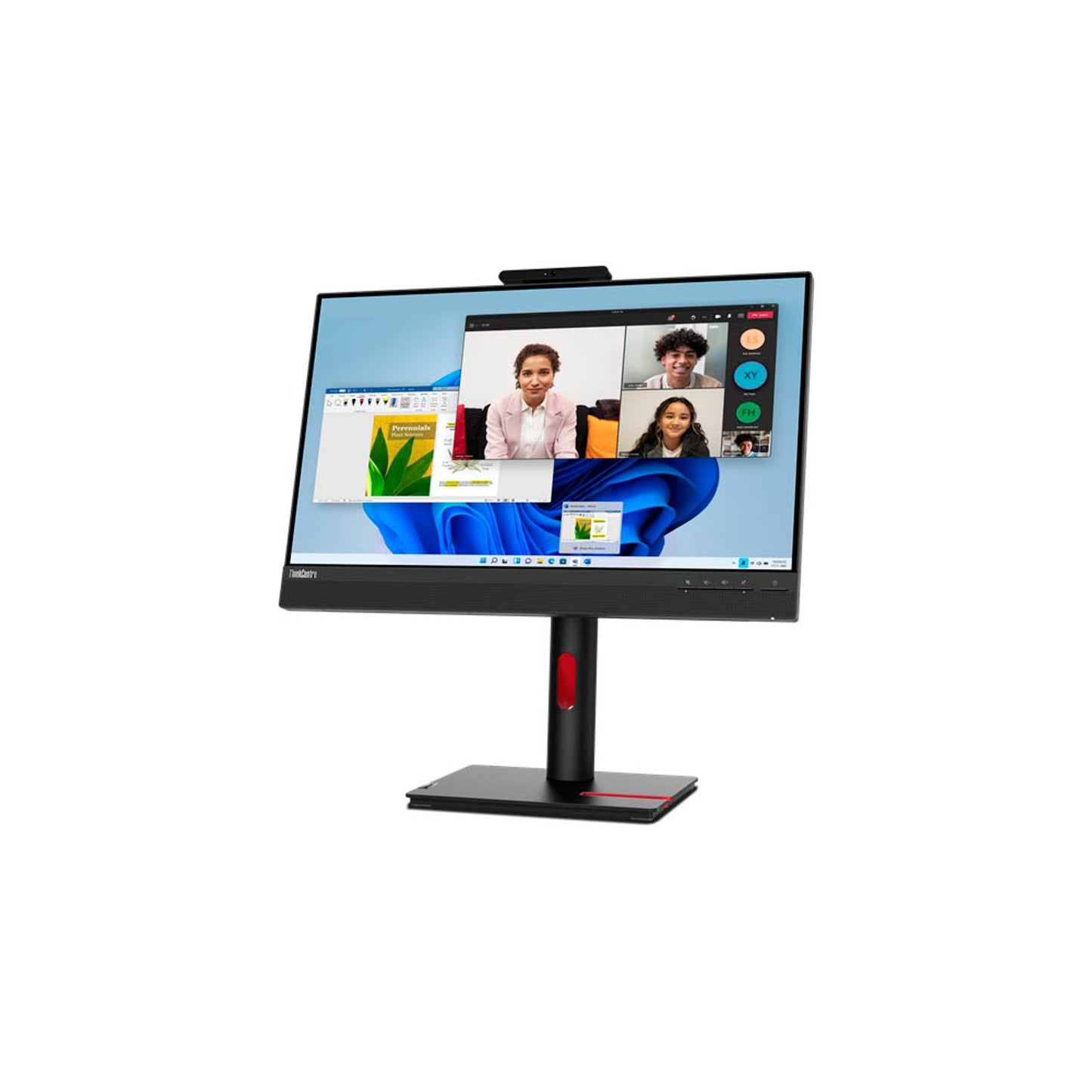 Lenovo ThinkCentre Tiny-In-One 24 Gen 5 Monitor 61,0 cm (24,0 Zoll) schwarz | 12NAGAT1EU