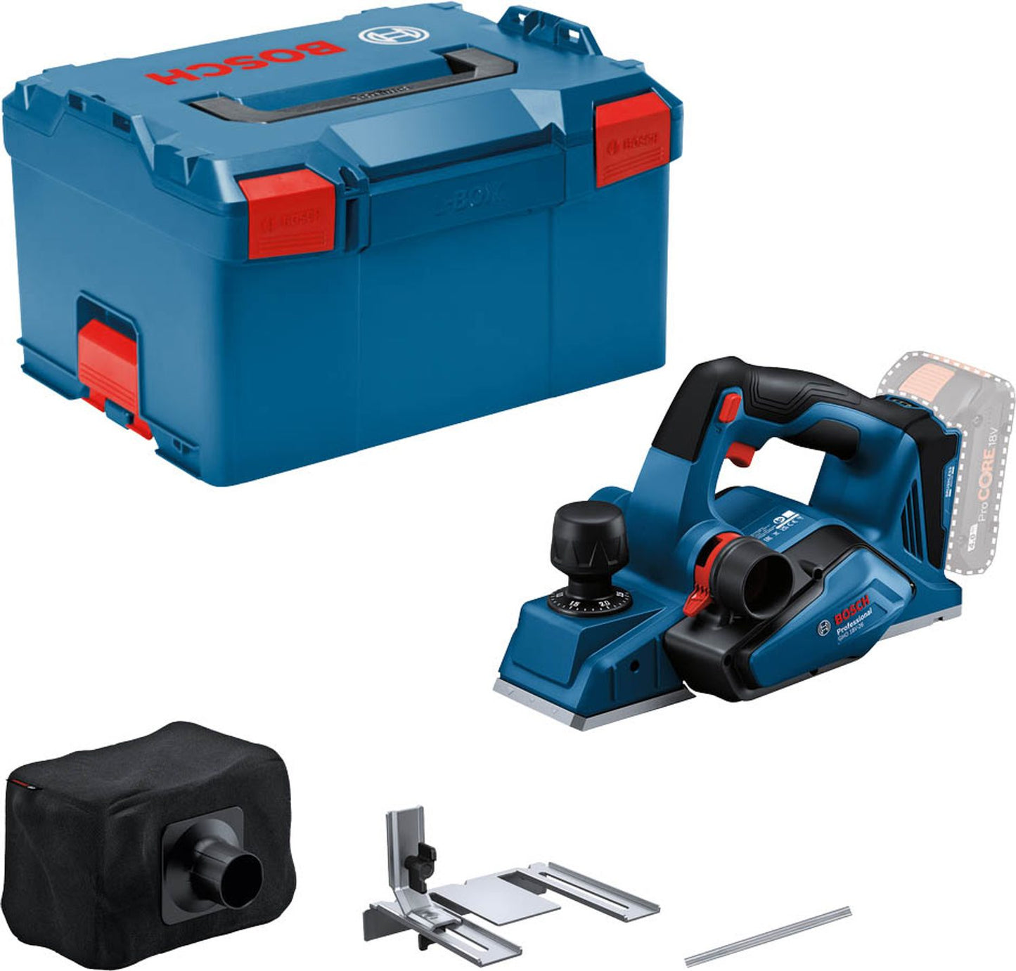 BOSCH Professional GHO 18V-26 Akku-Hobel 18,0 V, ohne Akku mit Prämie nach Registrierung