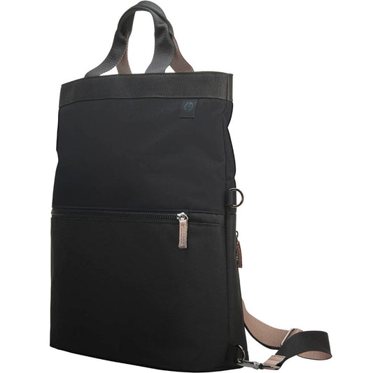 HP Laptop-Rucksack Kunstfaser schwarz/taupe 18,0 l bis 35,8 cm (14,1 Zoll) | 9C2H1AA