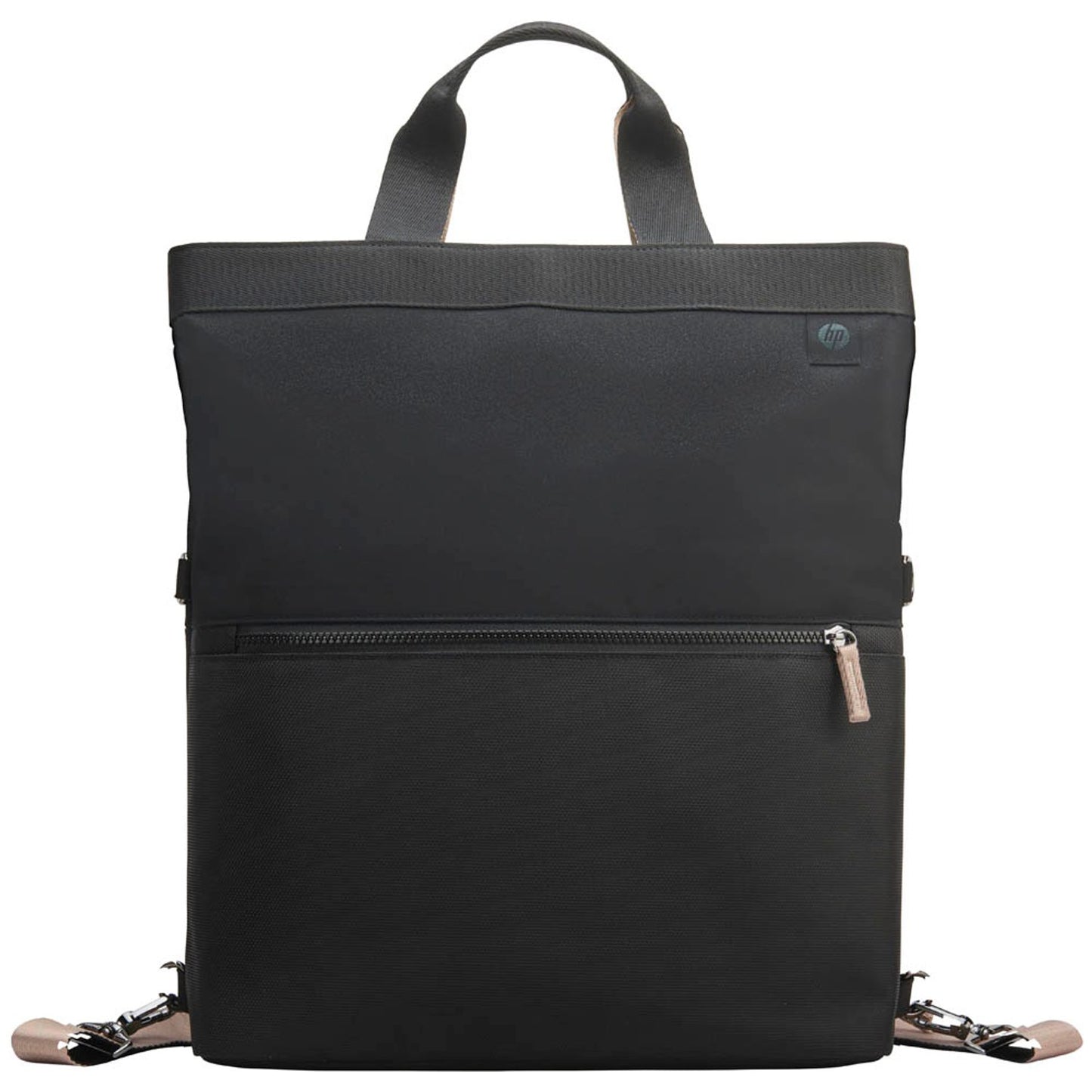 HP Laptop-Rucksack Kunstfaser schwarz/taupe 18,0 l bis 35,8 cm (14,1 Zoll) | 9C2H1AA
