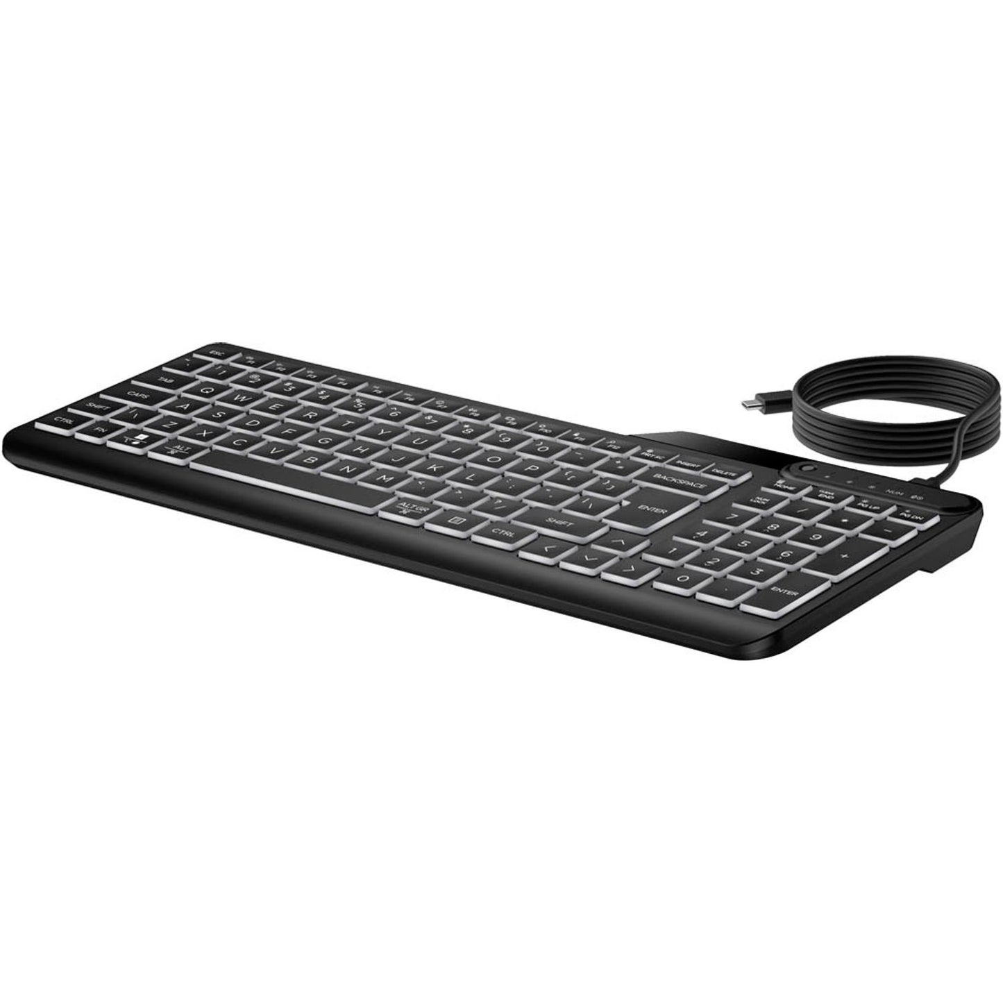 HP 405 Tastatur kabelgebunden schwarz | 7N7C1AA#ABD