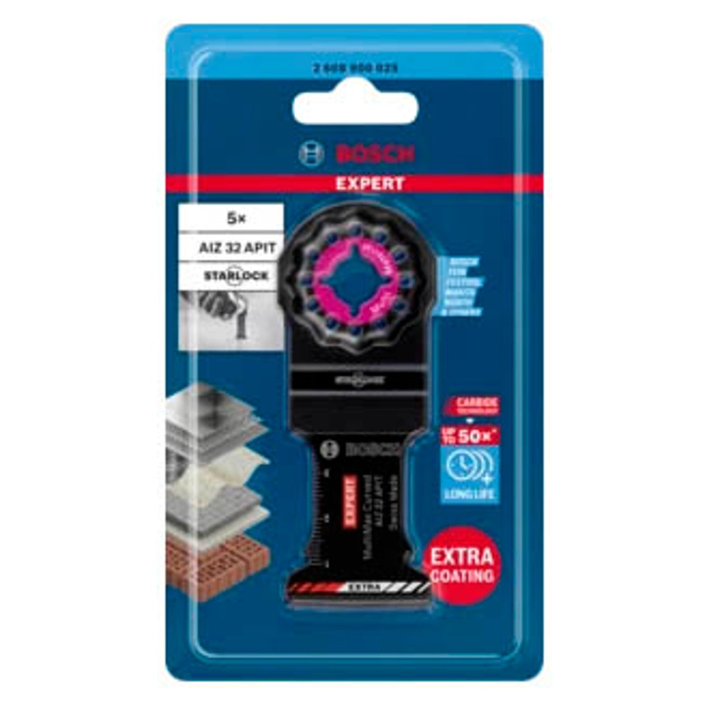 BOSCH Expert MultiMax AIZ 32 APIT Tauchsägeblätter | 2608900025 | 1 Pack = 5 St.