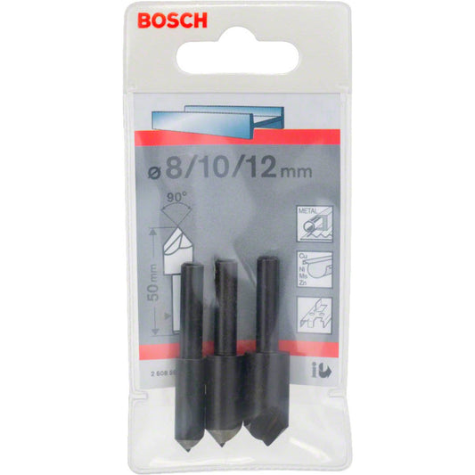BOSCH Kegelsenker-Set, 3-teilig | 2608596667