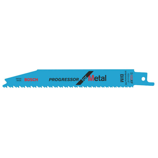 BOSCH S 123 XF Progressor for Metal Säbelsägeblätter | 2608654416 | 1 Pack = 100 St.