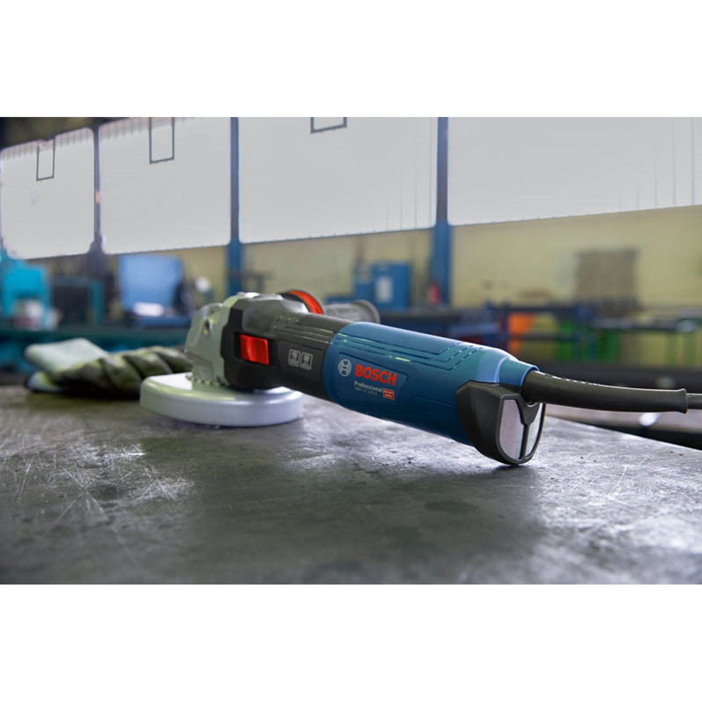 BOSCH Professional GWS 17-150 S Winkelschleifer-Set 1.700 W | 06017D0600