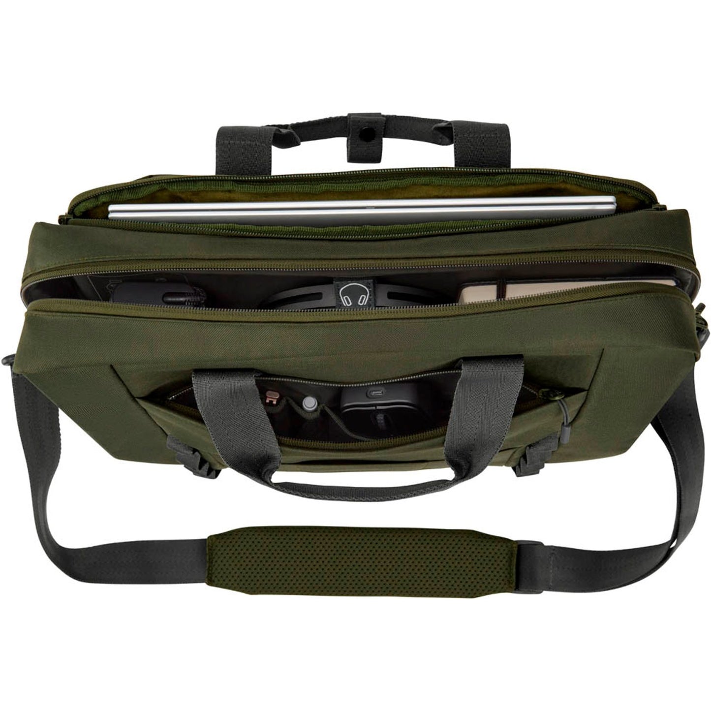 HP Laptoptasche Modular Kunstfaser grün/grau bis 39,6 cm (15,6 Zoll) | 9J497AA