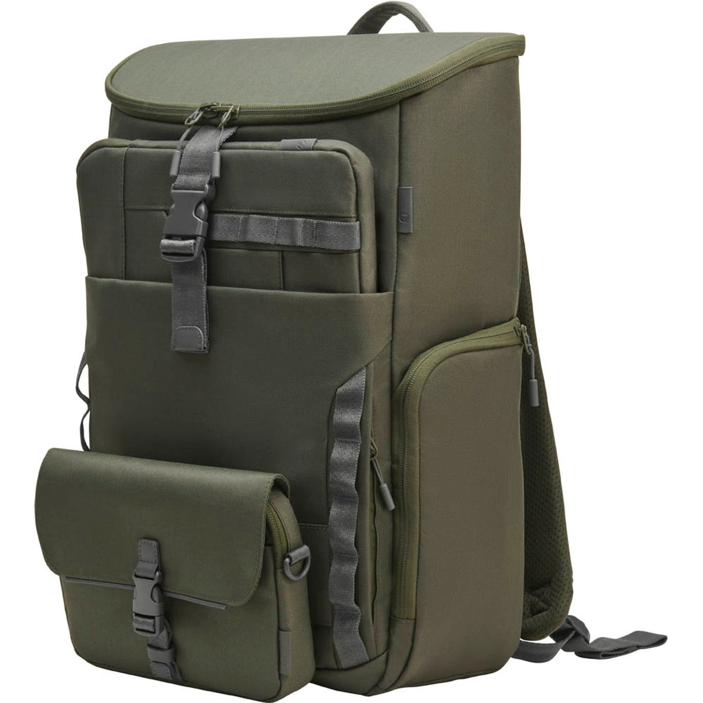 HP Laptop-Rucksack Kunstfaser grün/grau 27,0 l bis 39,6 cm (15,6 Zoll) | 9J496AA