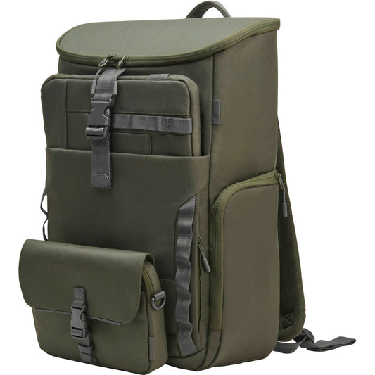 HP Laptop-Rucksack Kunstfaser grün/grau 27,0 l bis 39,6 cm (15,6 Zoll) | 9J496AA