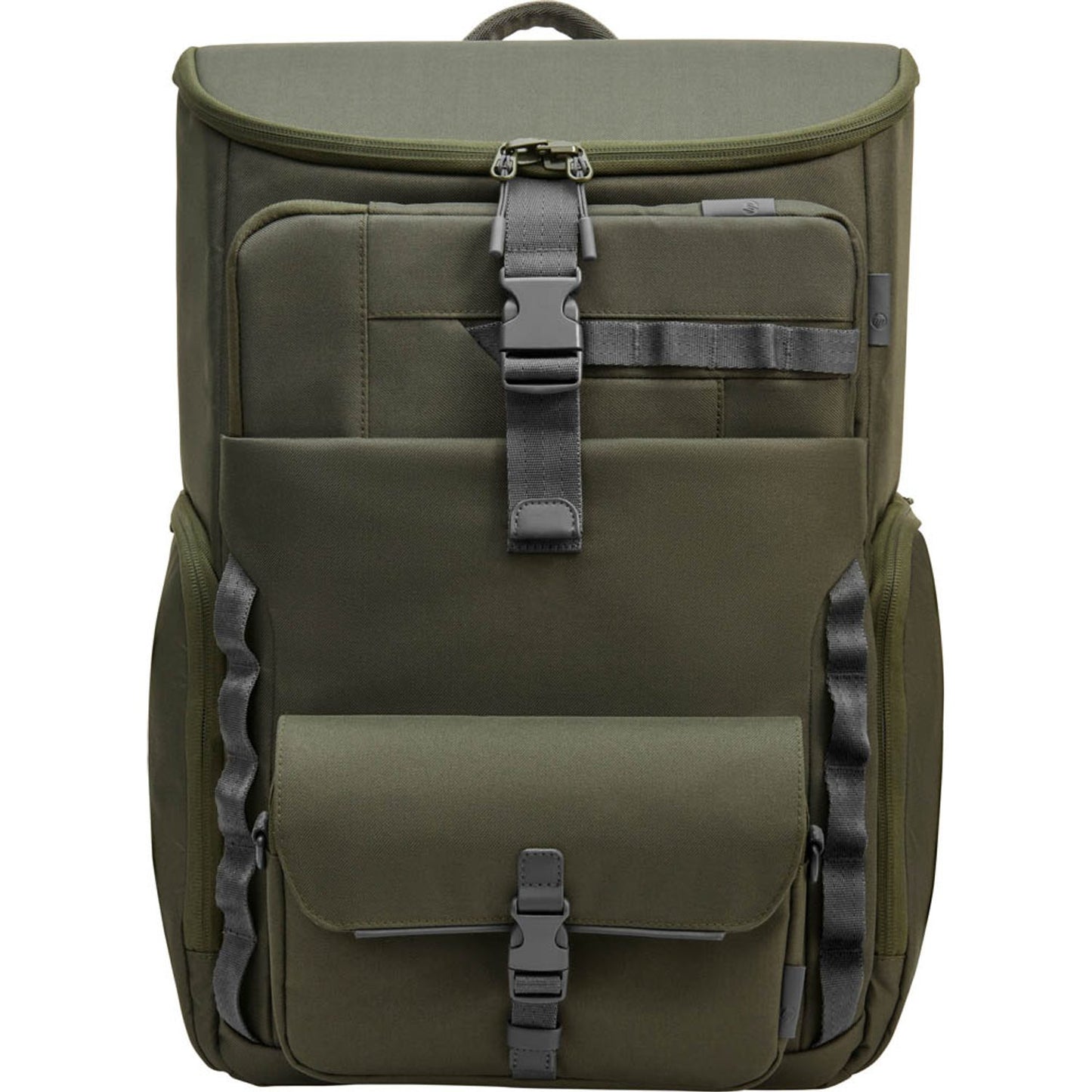 HP Laptop-Rucksack Kunstfaser grün/grau 27,0 l bis 39,6 cm (15,6 Zoll) | 9J496AA