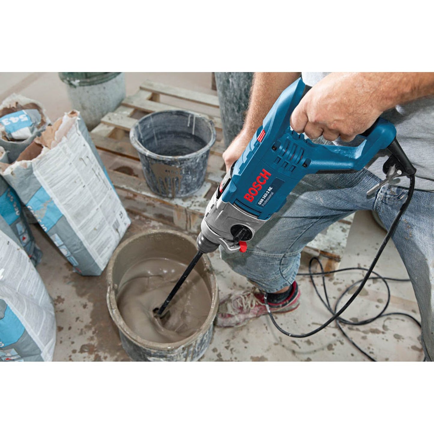 BOSCH Professional GSB 162-2RE Schlagbohrmaschine-Set | 060118B000