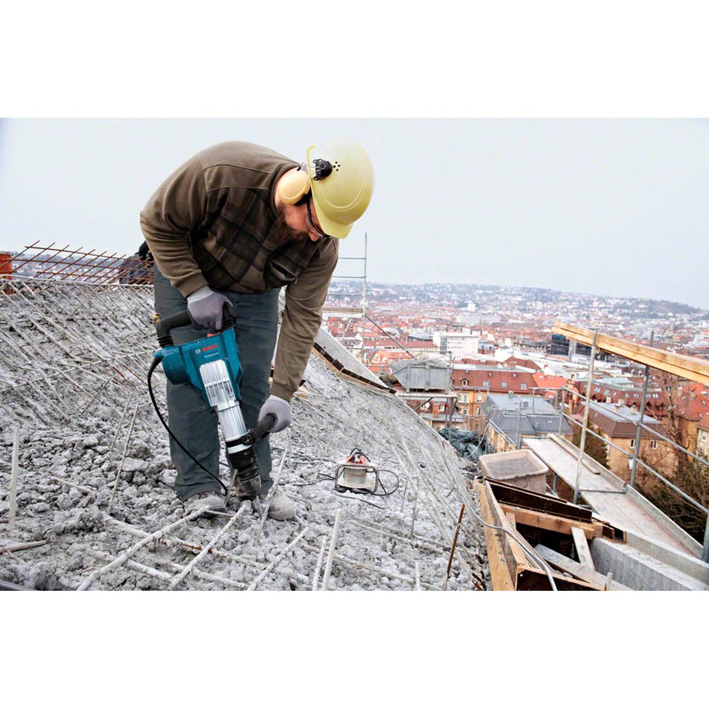 BOSCH Professional GSH 11 VC SDS max Abbruchhammer-Set | 611336000