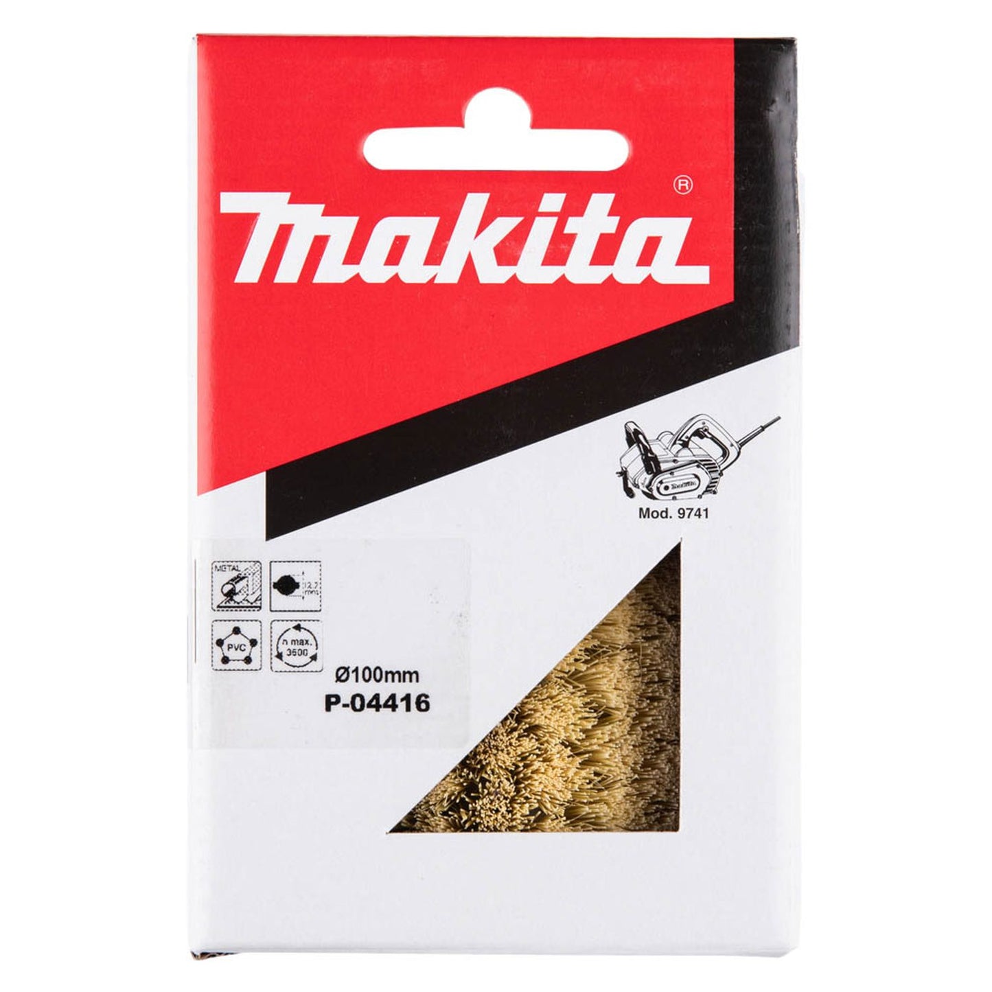 makita Schleifbürste 100,0 mm x 120,0 mm | P-04416