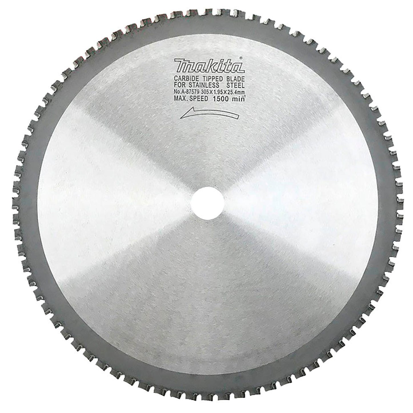 makita , 78Z INOX HM Kreissägeblatt 305,0 mm, 76 Zähne | A-87579