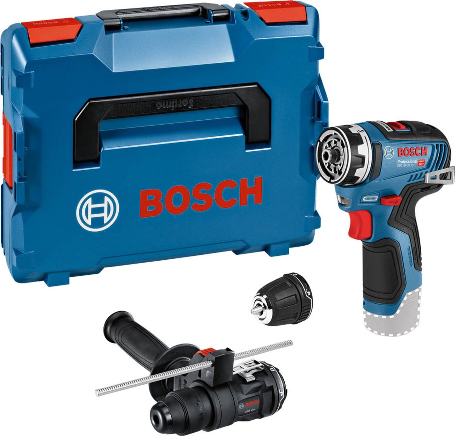 BOSCH Professional GSR 12V-35 FC Akku-Bohrschrauber-Set 12,0 V