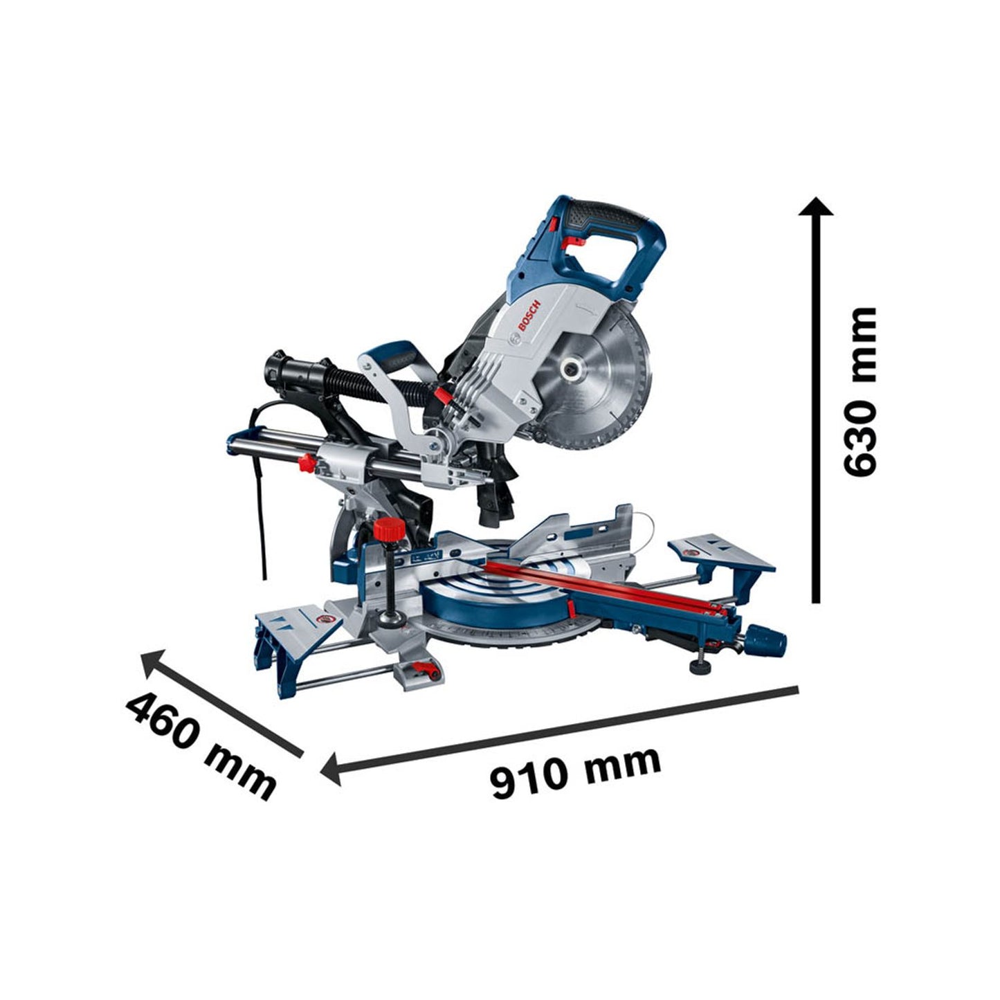 BOSCH Professional GCM 80 SJ Paneelsäge 1.400 W | 0601B19001
