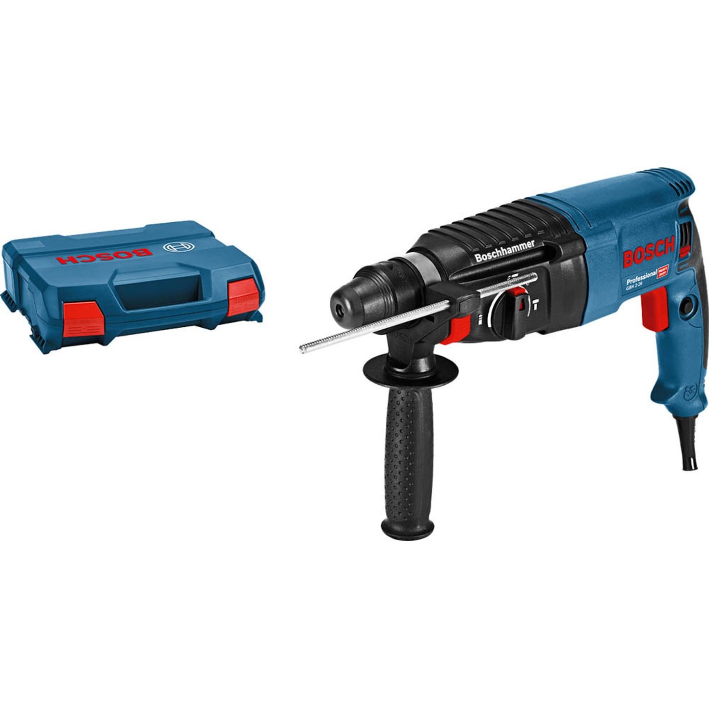 BOSCH Professional GBH 2-26 Bohrhammer-Set | 06112A3000