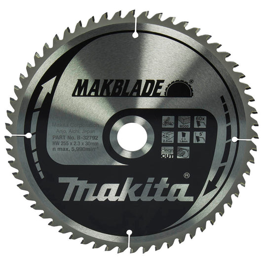 makita Kreissägeblatt 255,0 mm, 60 Zähne | B-32792