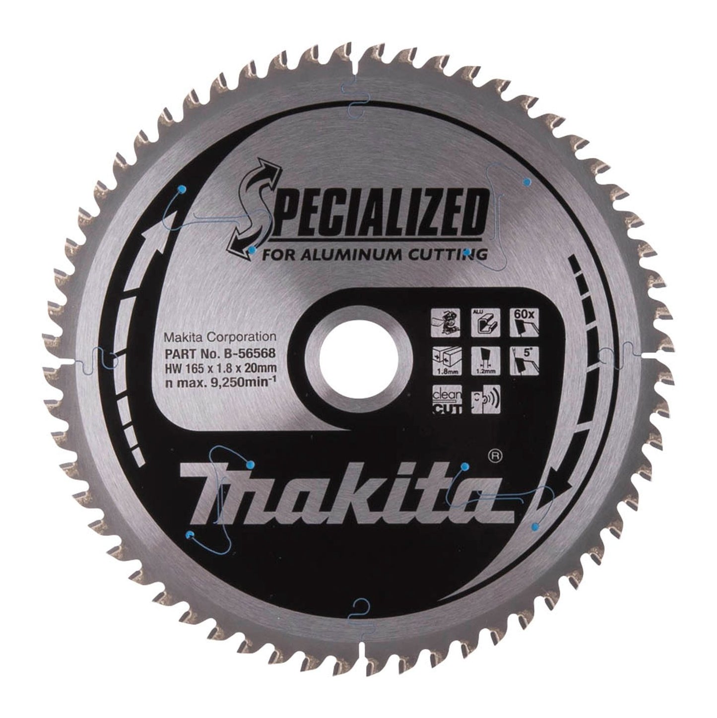 makita Kreissägeblatt, 60 Zähne