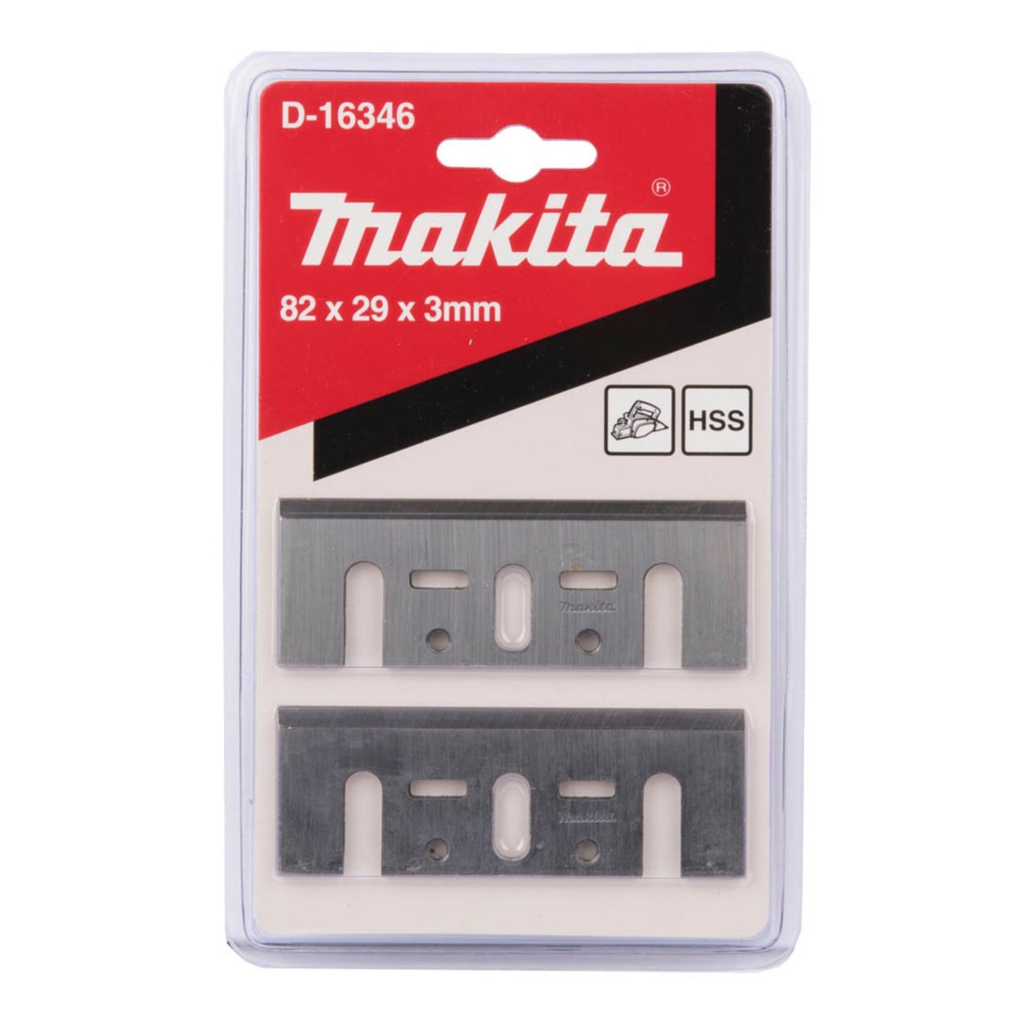 makita Hobelmesser für Elektrohobel | D-16346 | 1 Pack = 2 Pack