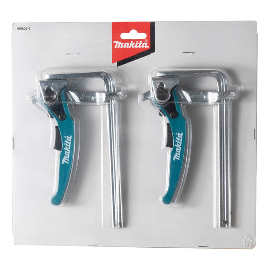 makita Klemmzwingen Stahl 120 mm | 199826-6 | 1 Pack = 2 St.