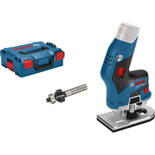 BOSCH Professional GKF 12V-8 Akku-Kantenfräse-Set 12,0 V, ohne Akku | 06016B0001