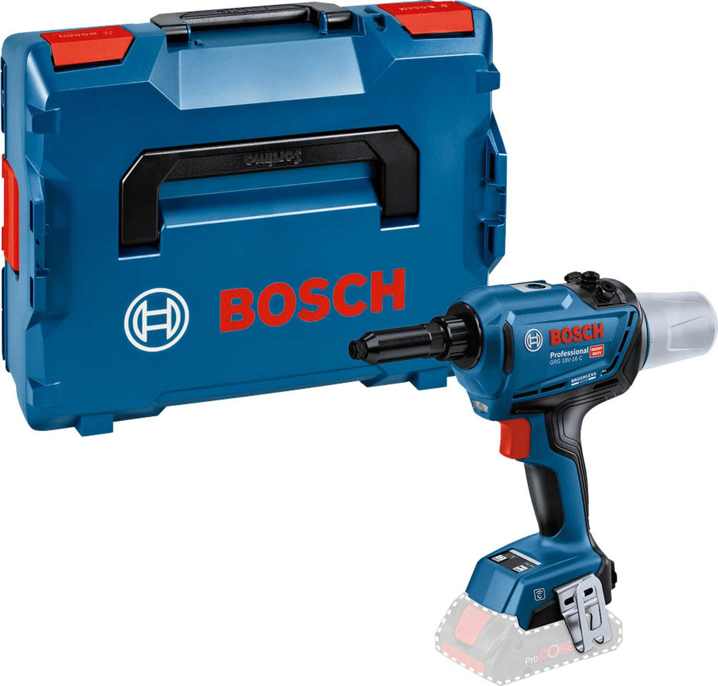 BOSCH Professional GRG 18V-16 C Akku-Nietpistole 18,0 V