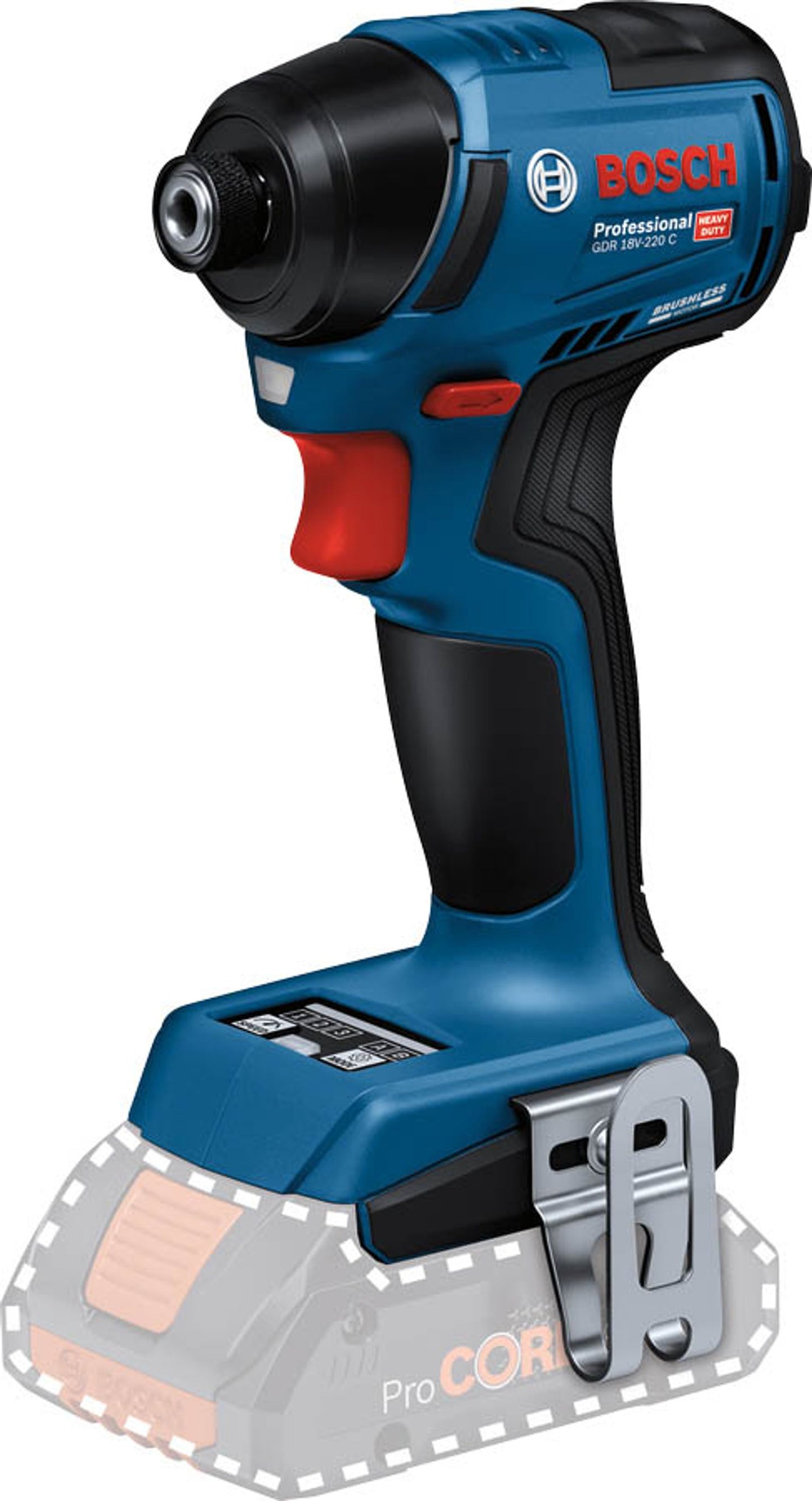 BOSCH Professional GDR 18V-220 C Akku-Schlagbohrschrauber 18,0 V