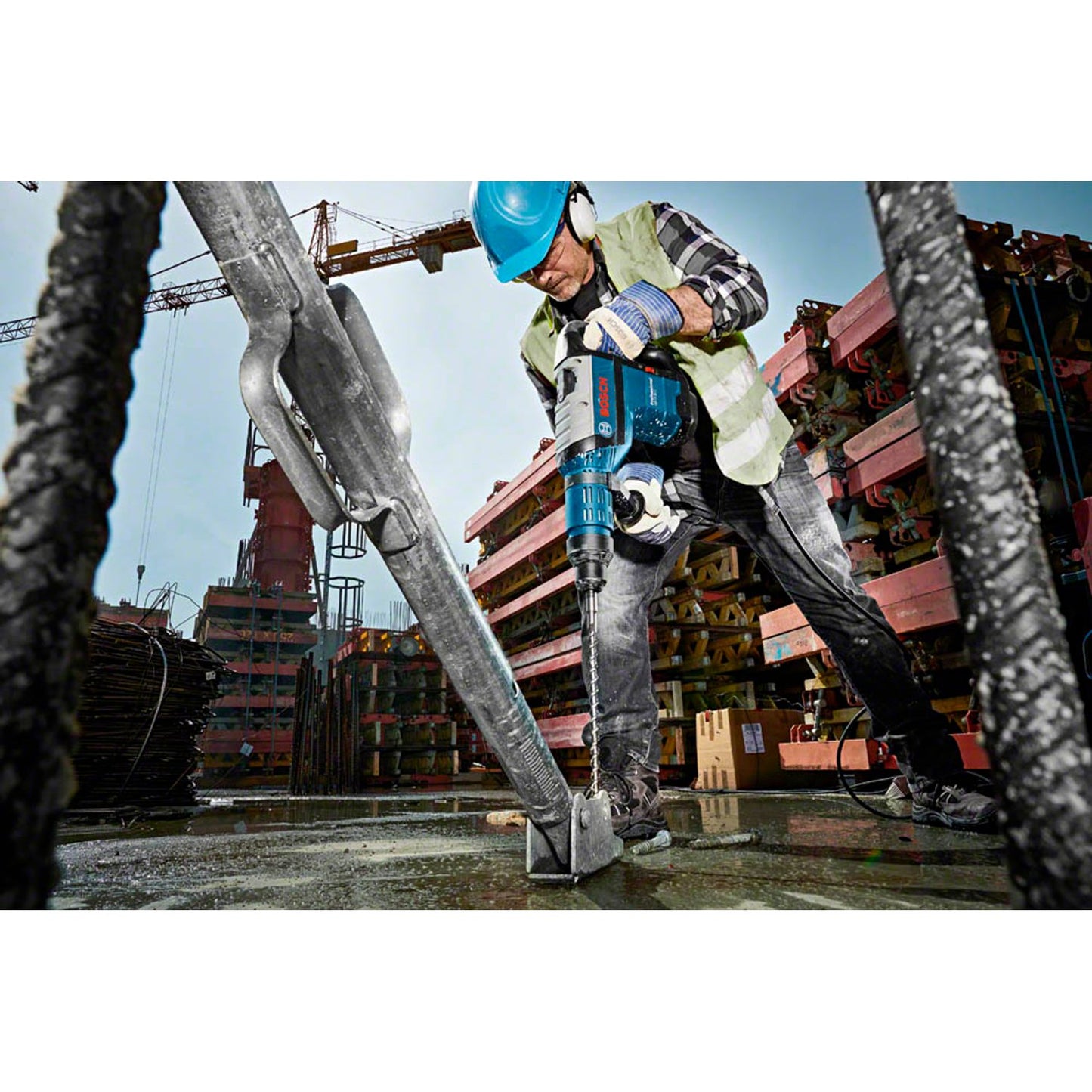 BOSCH Professional GBH 8-45 D Bohrhammer-Set | 611265100