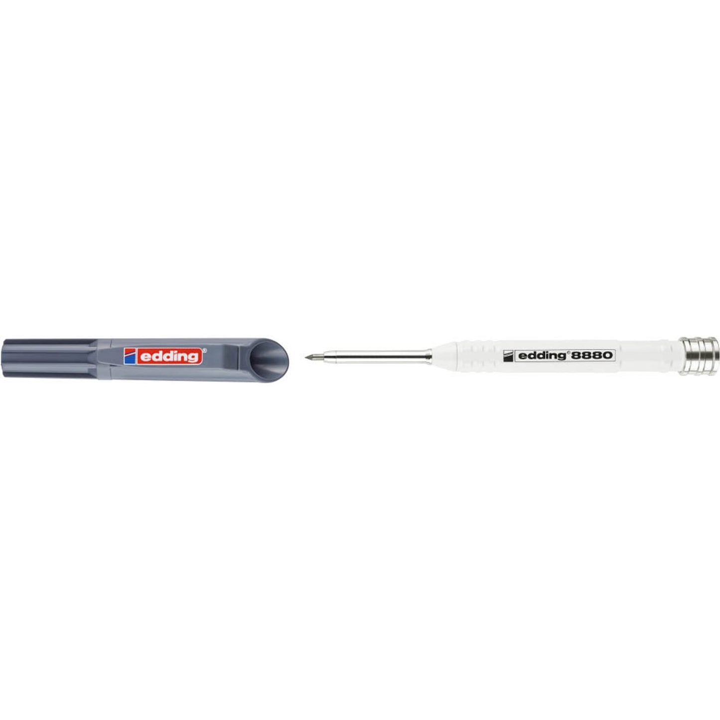 edding 8880 Tieflochmarker-Bleistift weiß | 4-8880-8881