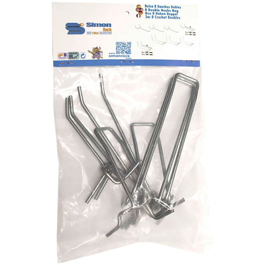Simonrack Haken-Sortiment 8 | 90320000046 | 1 Pack = 8 St.