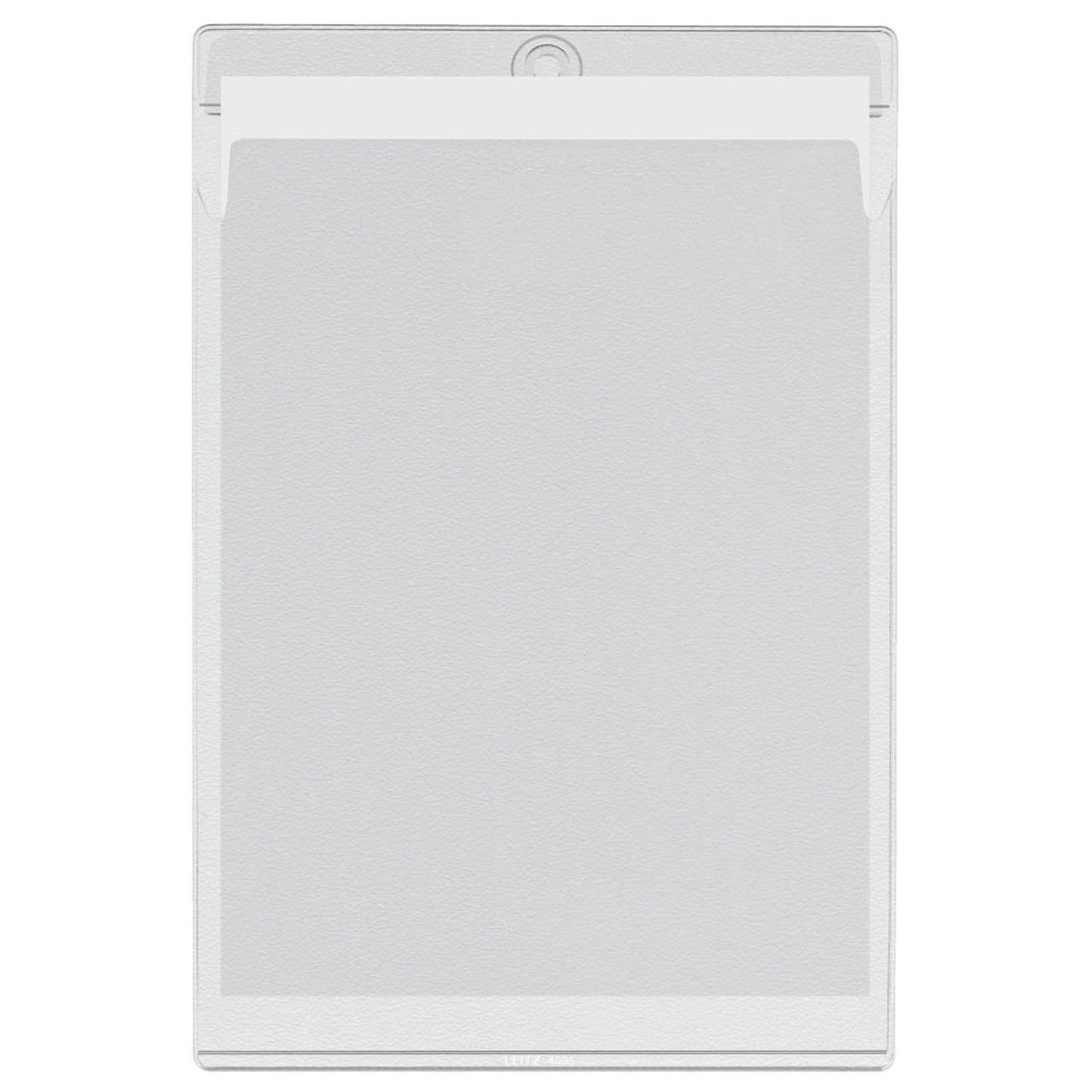 LEITZ Sichttaschen Sichttasche 4095 DIN A5 transparent genarbt 0,18 mm | 40950000 | 1 Pack = 10 St.