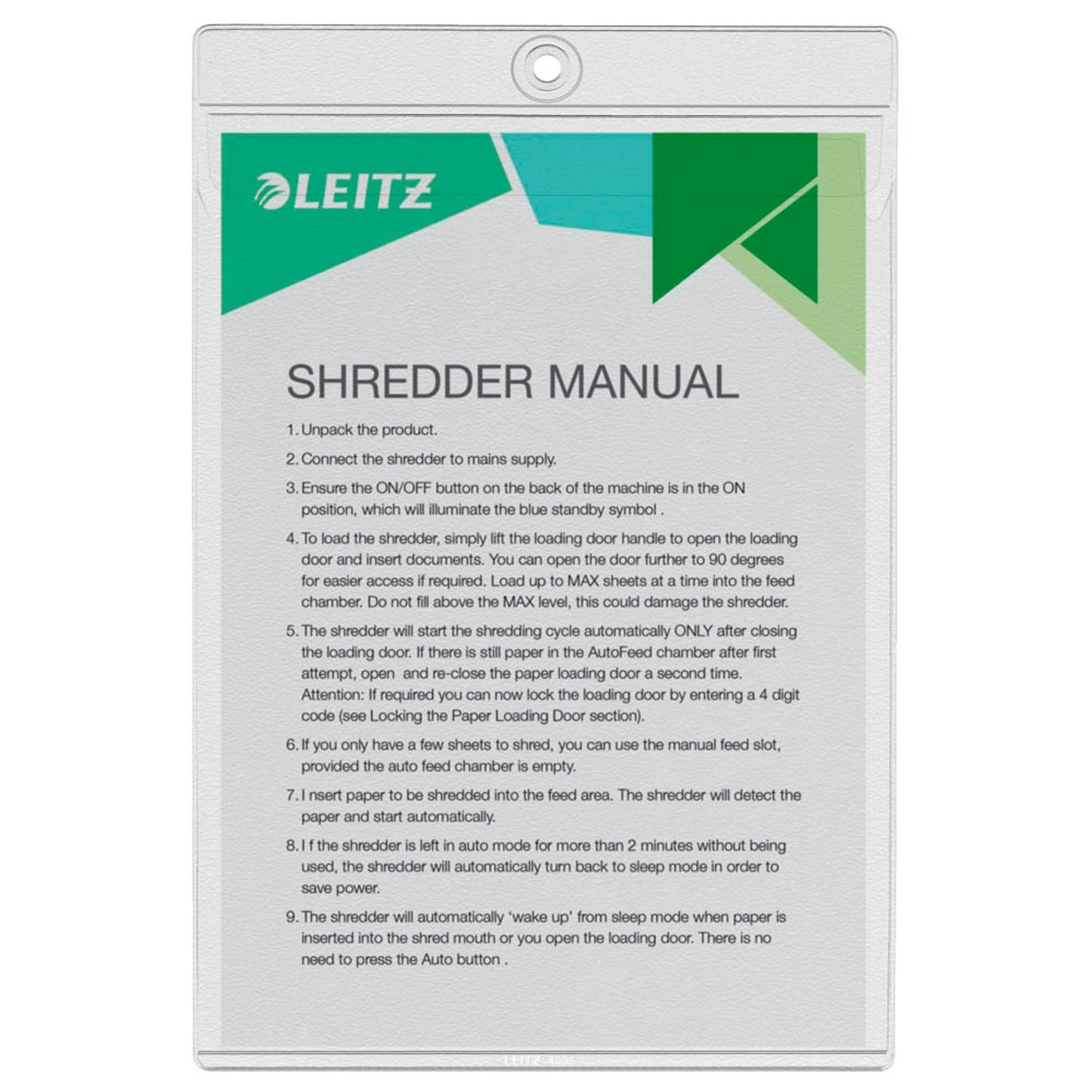 LEITZ Sichttaschen Sichttasche 4095 DIN A5 transparent genarbt 0,18 mm | 40950000 | 1 Pack = 10 St.