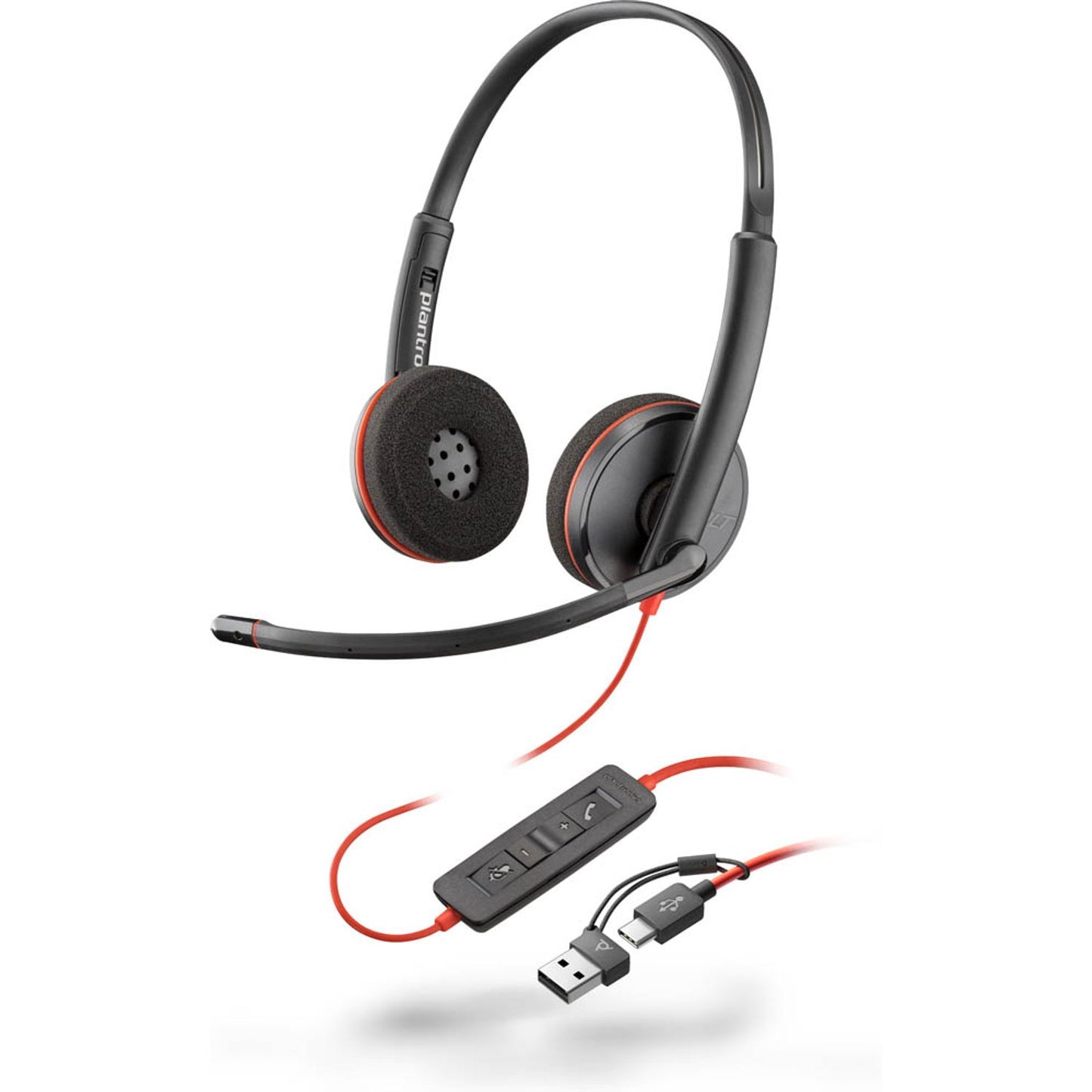 poly Blackwire 3220 Headset schwarz | 8X228AA