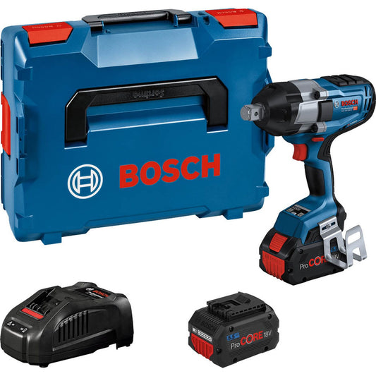 BOSCH Professional GDS 18V-1050 H Akku-Schlagbohrschrauber-Set 18,0 V, mit 2 Akkus | 06019J8503