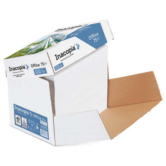 Inacopia Kopierpapier office DIN A4 75 g/qm | INC0750226 | 1 Pack = 2.500 Blatt