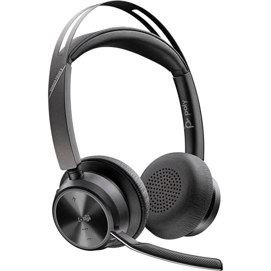poly VoyagerFocus 2 UC Bluetooth-Headset schwarz | 9T9J5AA#AC3