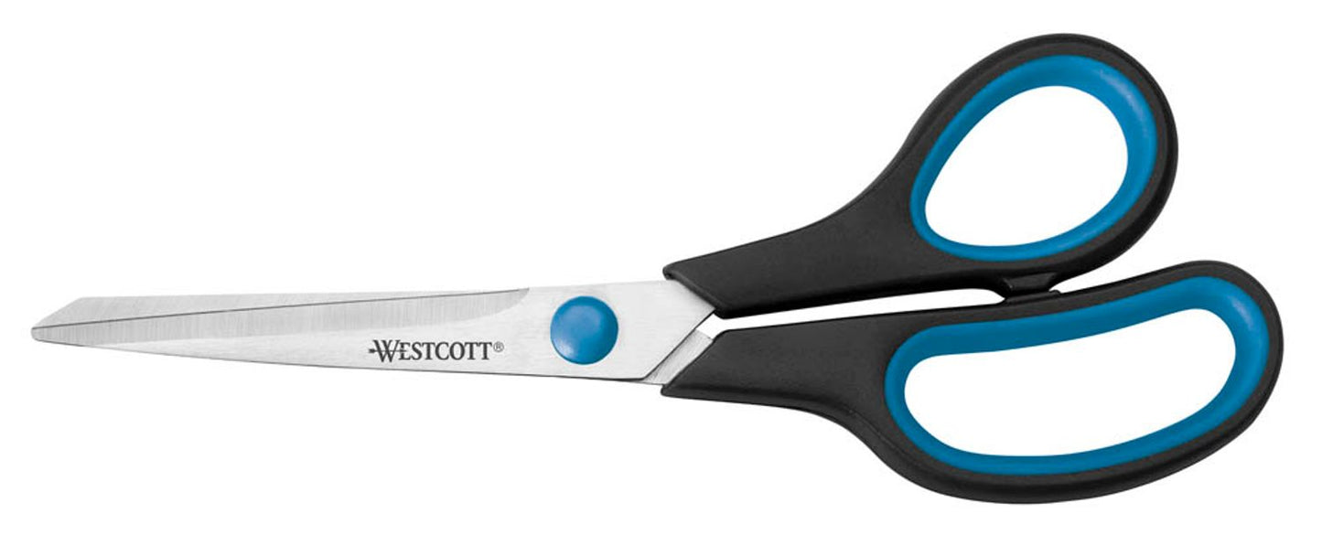 WESTCOTT Schere Easy Grip schwarz-blau