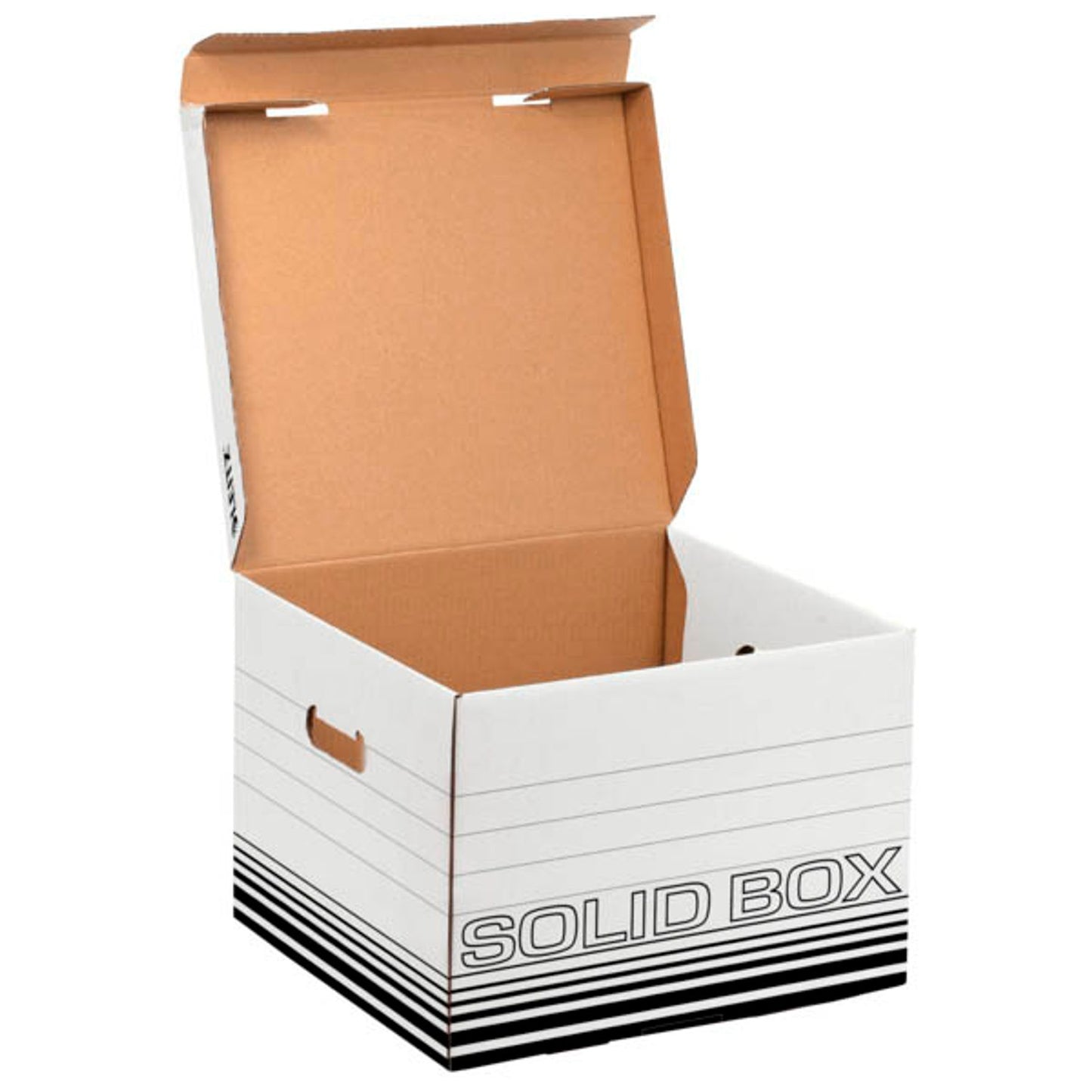 LEITZ Archivboxen Solid M weiß 32,5 x 36,0 x 27,0 cm | 61180001 | 1 Pack = 10 St.