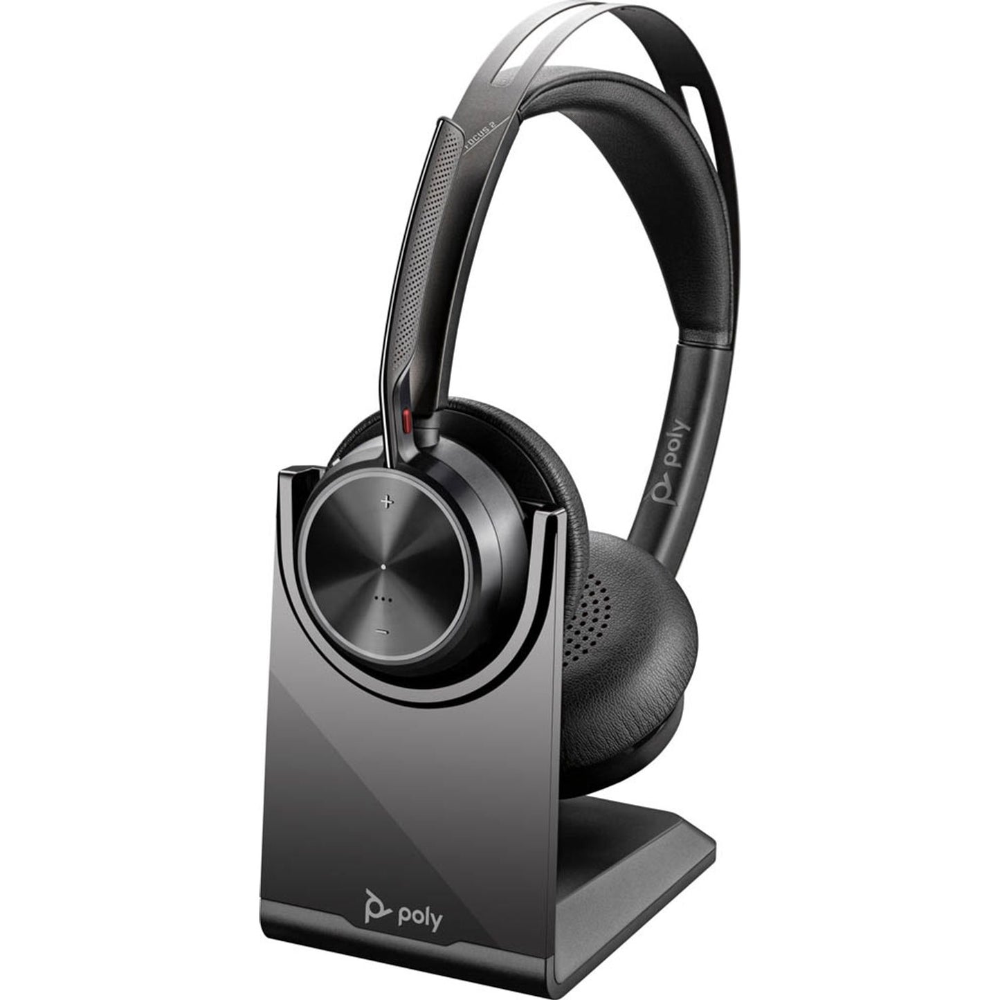 poly VoyagerFocus 2 UC Bluetooth-Headset schwarz | 9T9J5AA#AC3