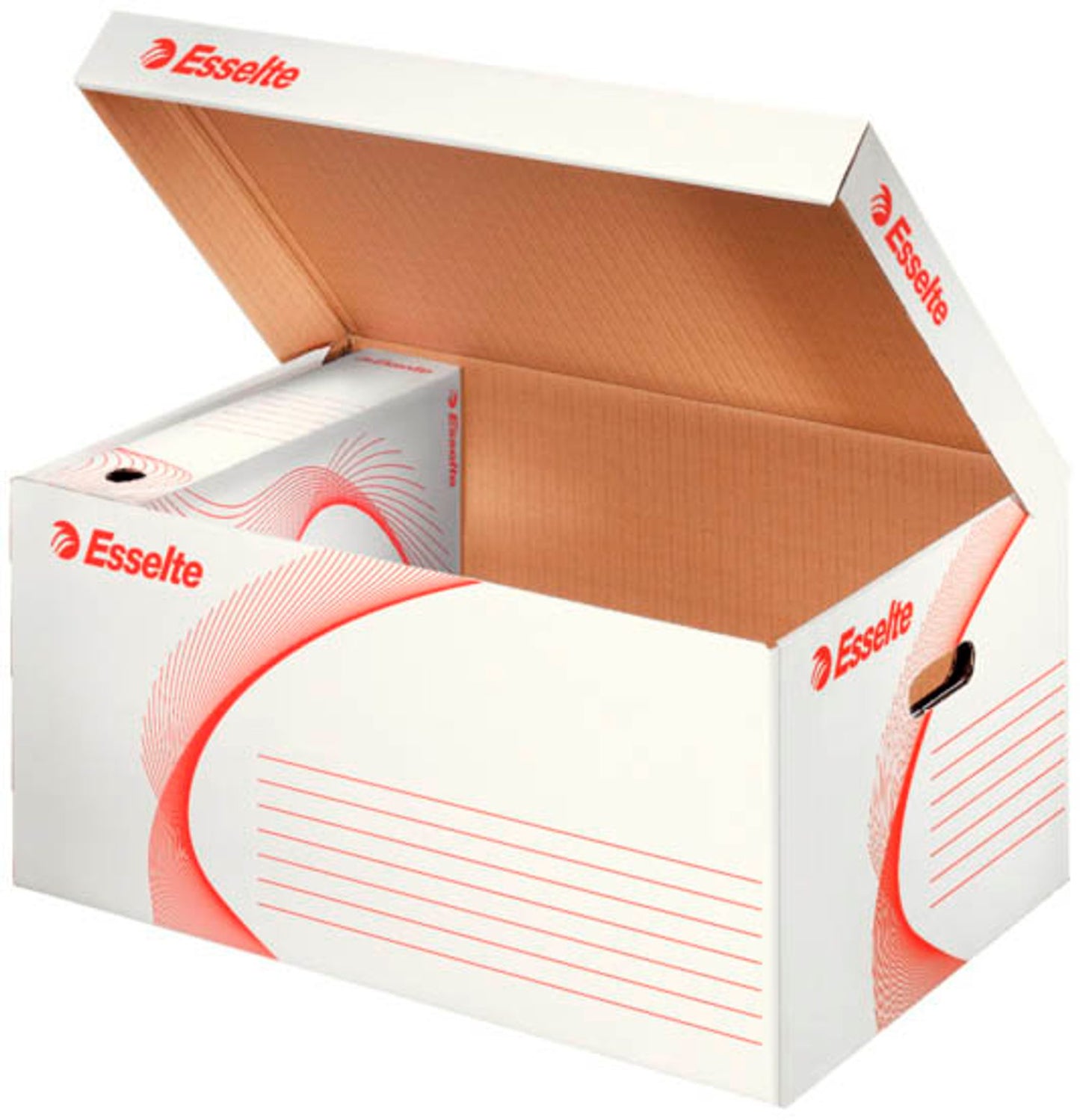 10 Esselte Archivcontainer weiß