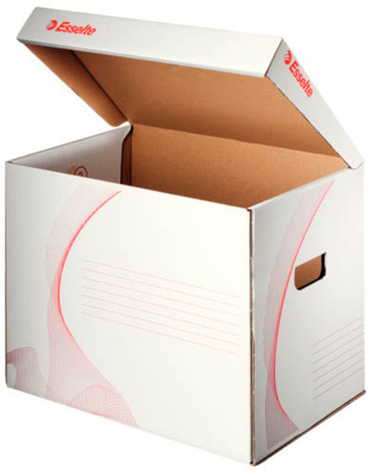 10 Esselte Archivcontainer weiß