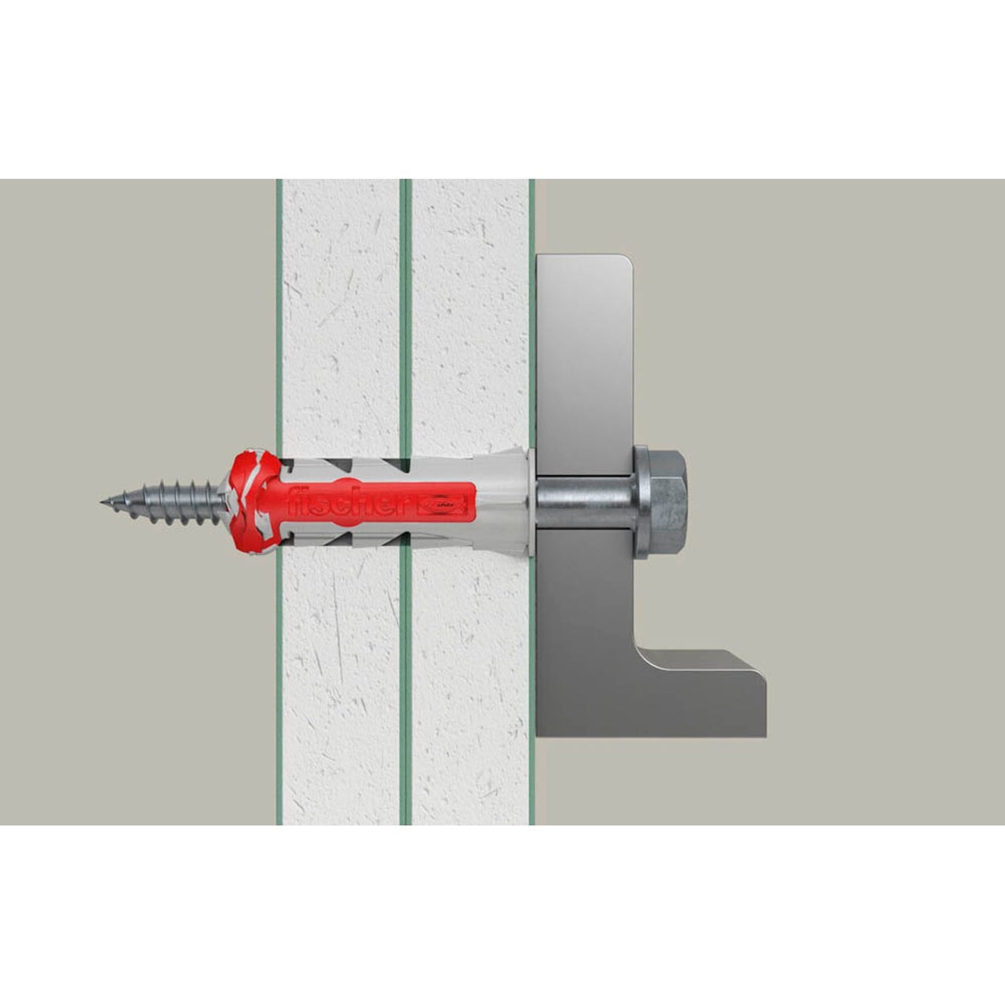 fischer DuoPower ETA 8x40 FPF II Dübel mit Schrauben Ø 8 mm x 10 mm | 564789 | 1 Pack = 50 St.