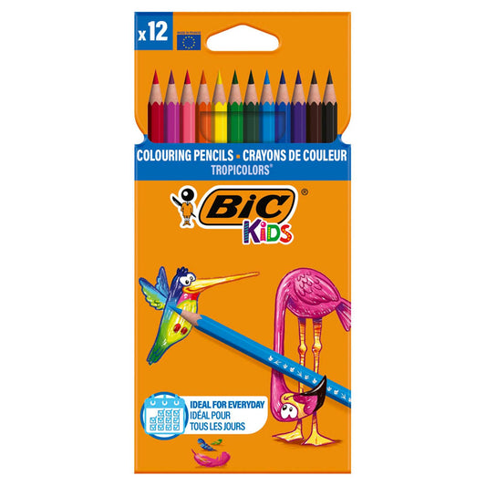 BIC Kids Tropicolor Buntstifte farbsortiert | 83256611 | 1 Pack = 12 St.