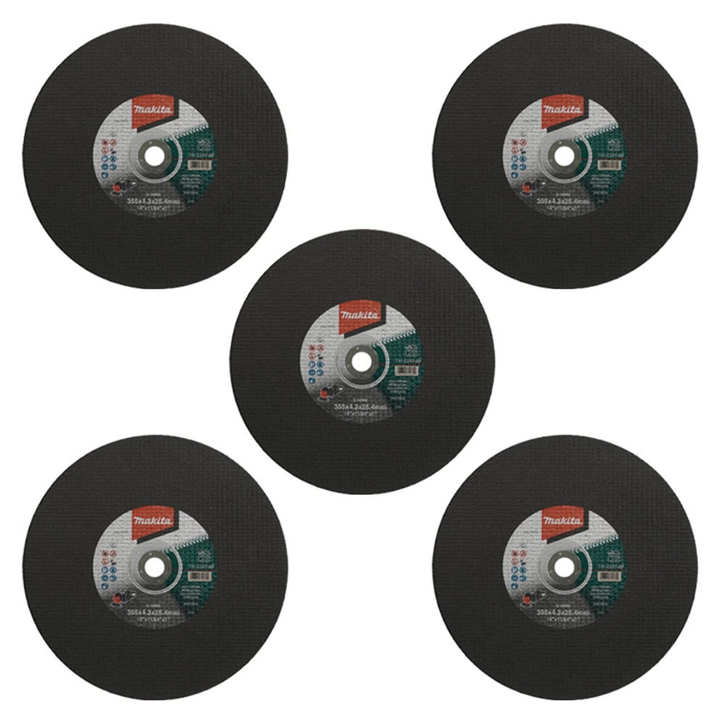 makita Trennscheiben | E-16966-5 | 1 Pack = 5 St.